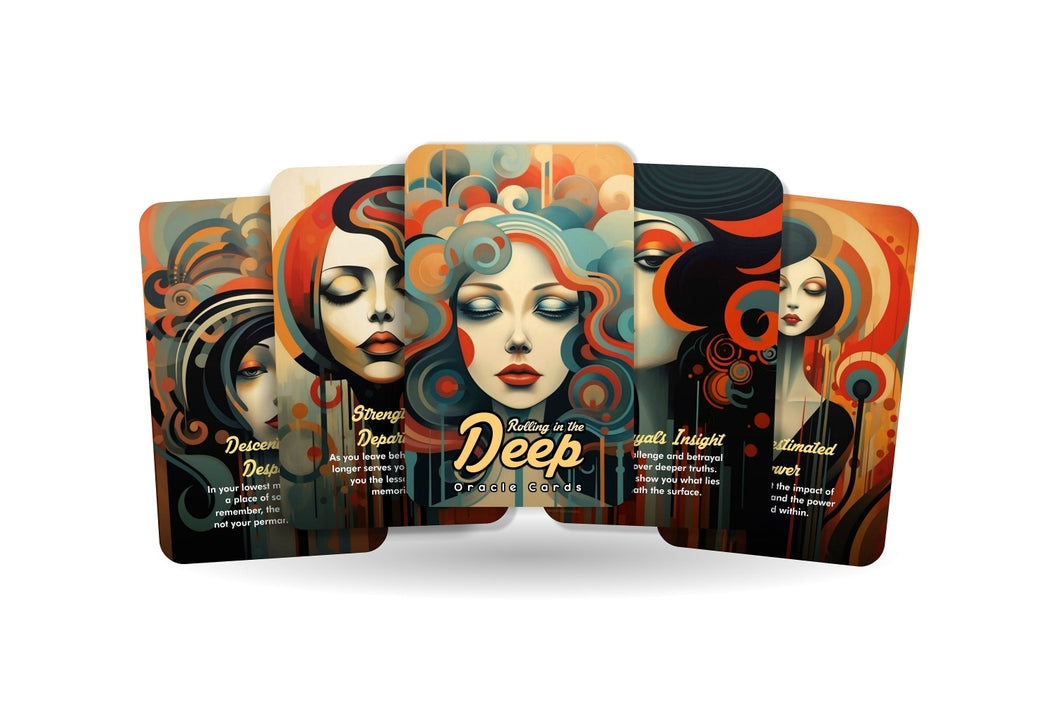 Rolling in the Deep Oracle Cards