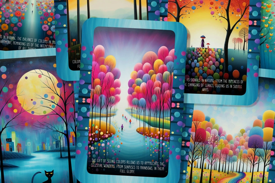 Vibrant Visions Oracle - Cherish Life's Vibrant Gifts