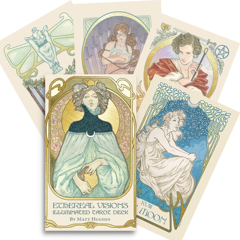 Ethereal Visions Illuminated Tarot Cards