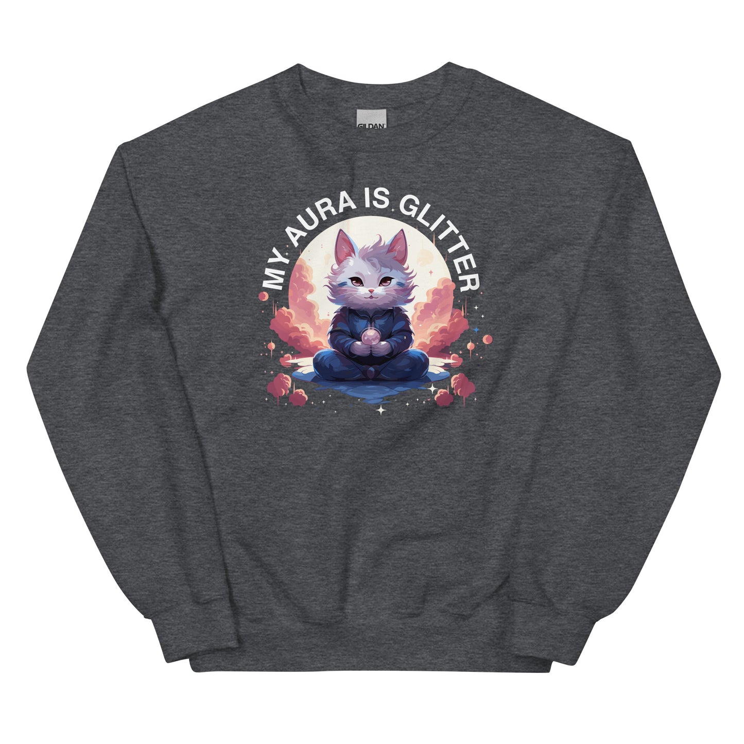 Aura is Glitter Unisex Sweatshirt