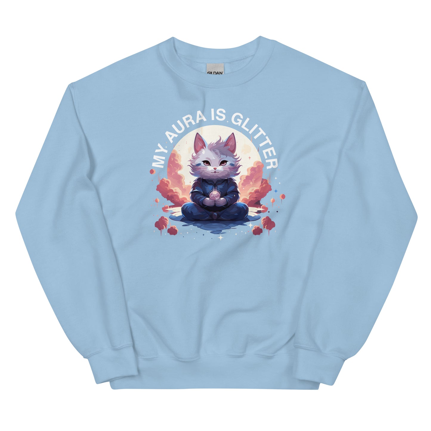 Aura is Glitter Unisex Sweatshirt