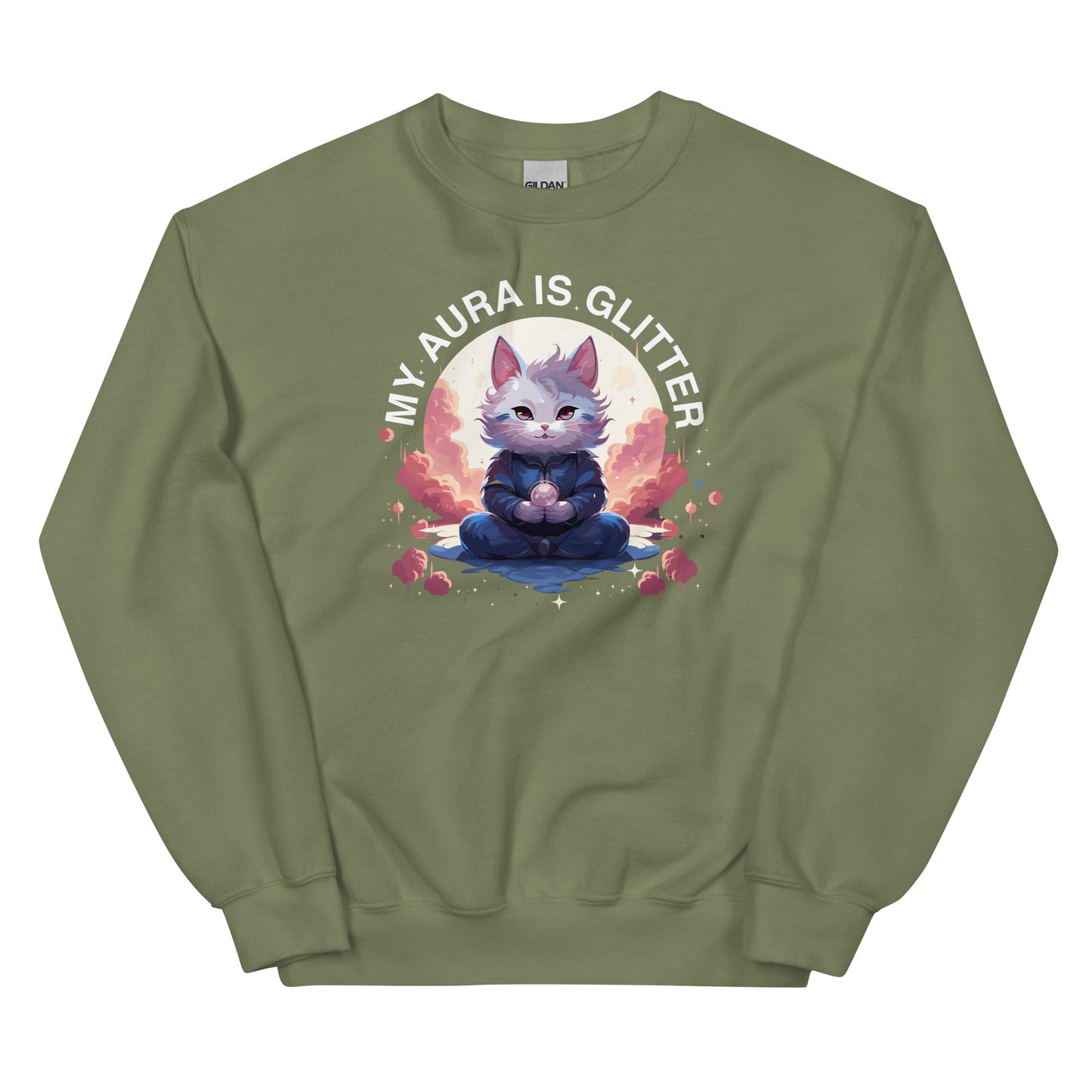 Aura is Glitter Unisex Sweatshirt