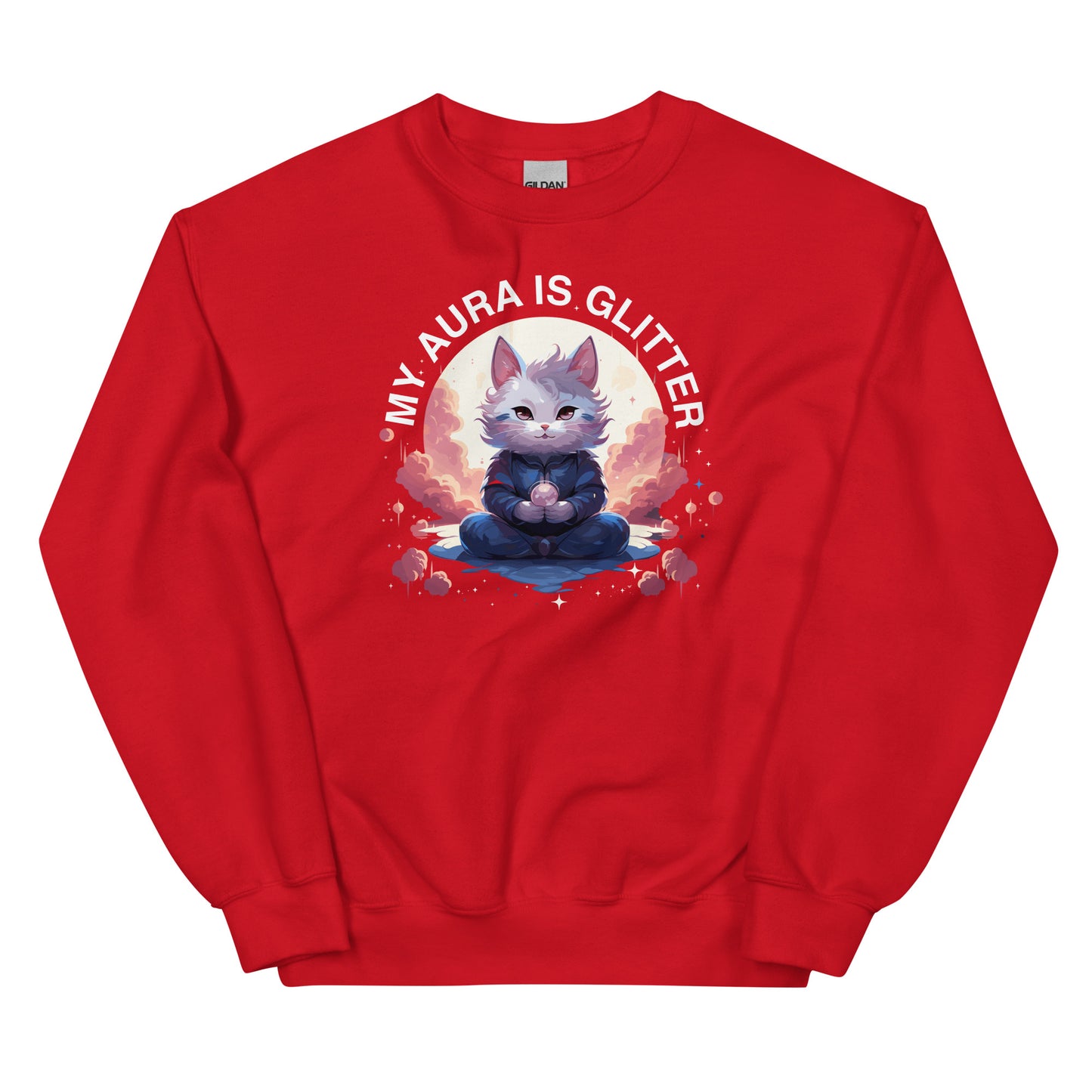 Aura is Glitter Unisex Sweatshirt