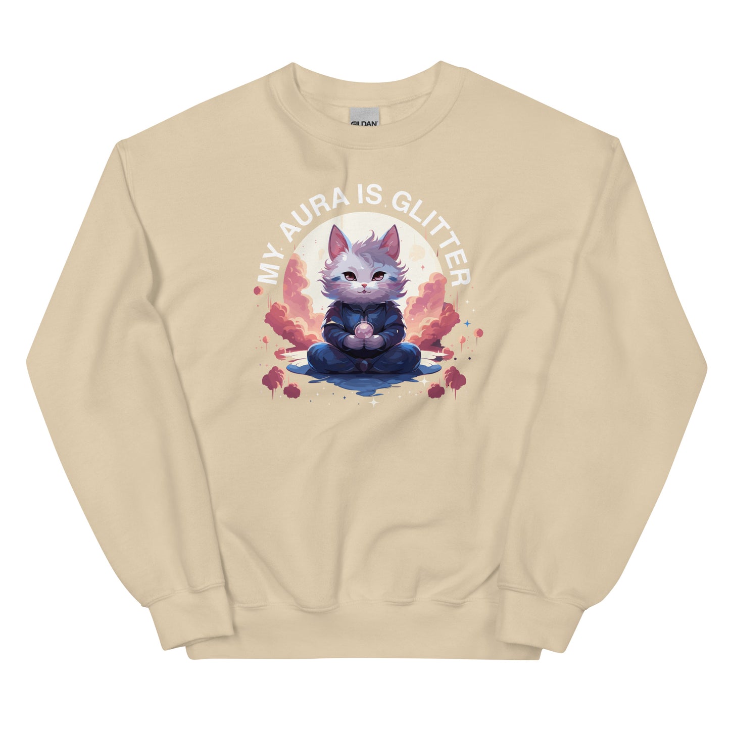Aura is Glitter Unisex Sweatshirt