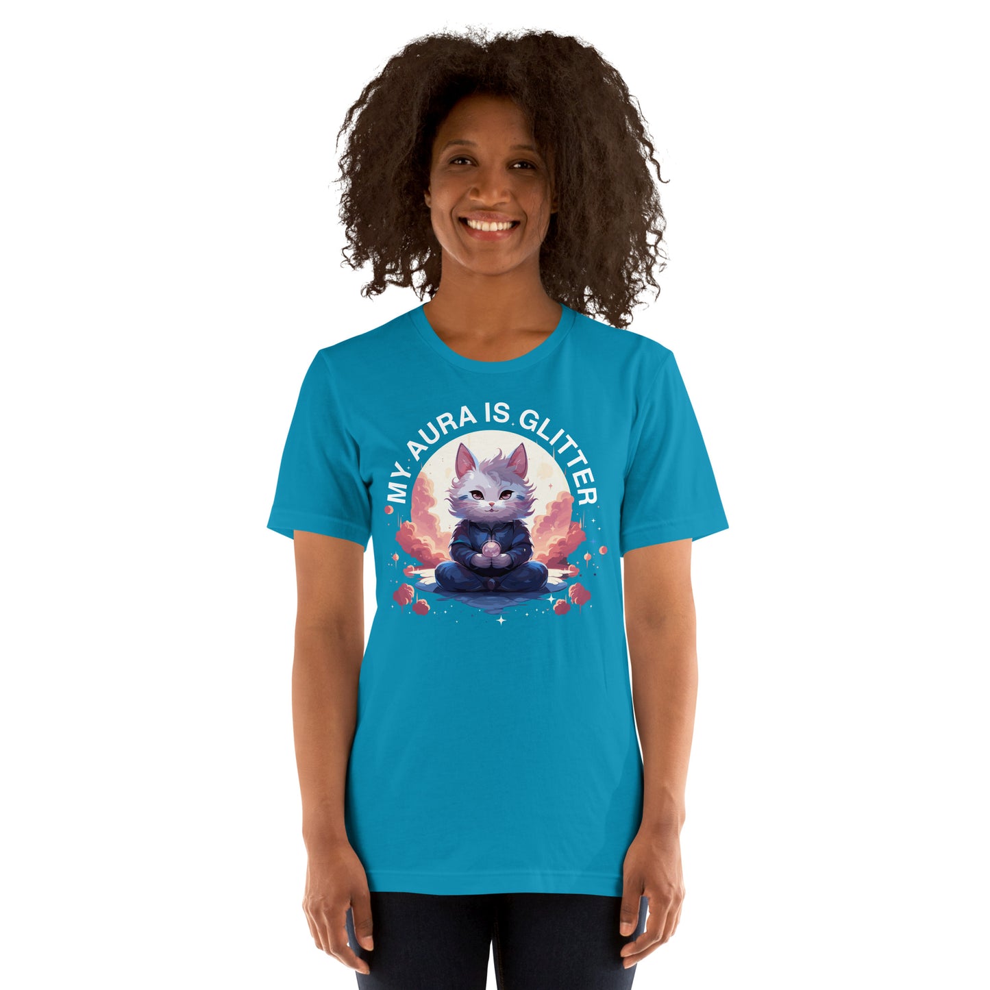 Aura is Glitter Unisex t-shirt