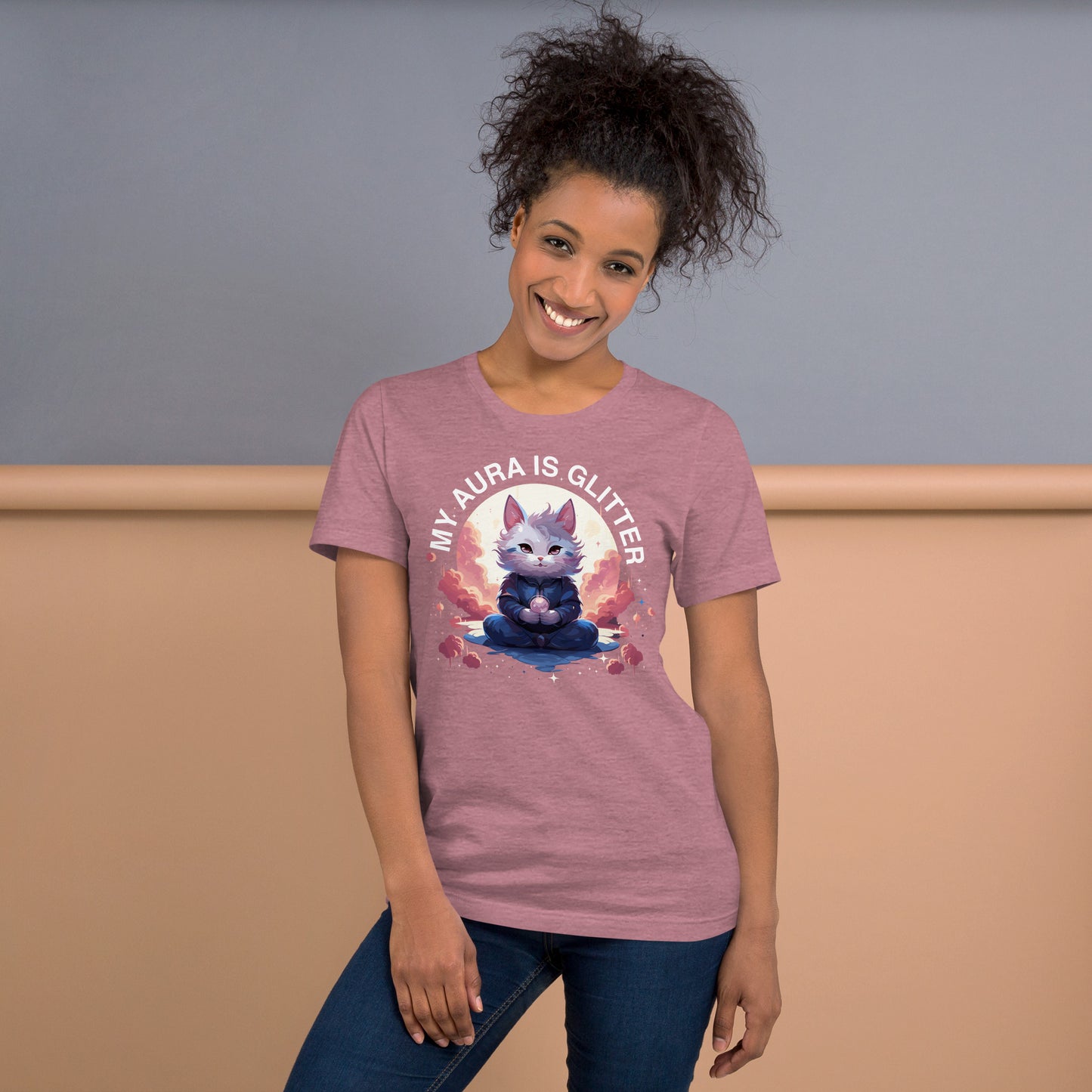 Aura is Glitter Unisex t-shirt