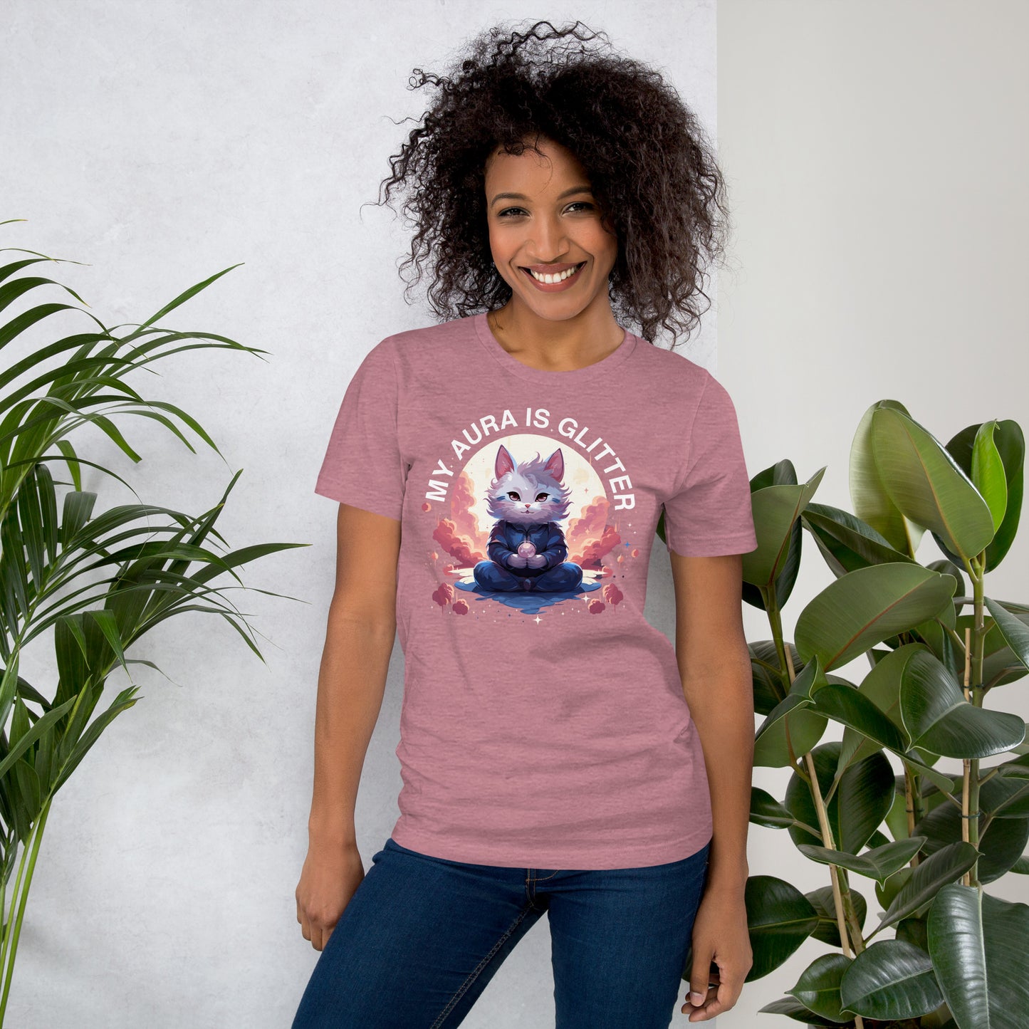 Aura is Glitter Unisex t-shirt