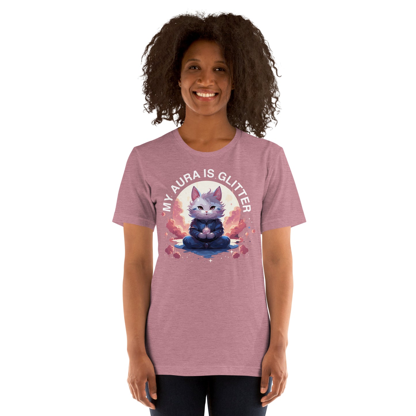 Aura is Glitter Unisex t-shirt
