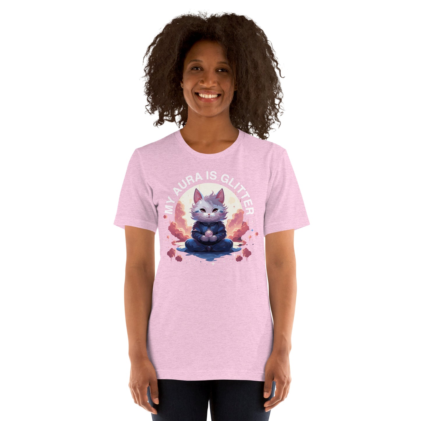 Aura is Glitter Unisex t-shirt