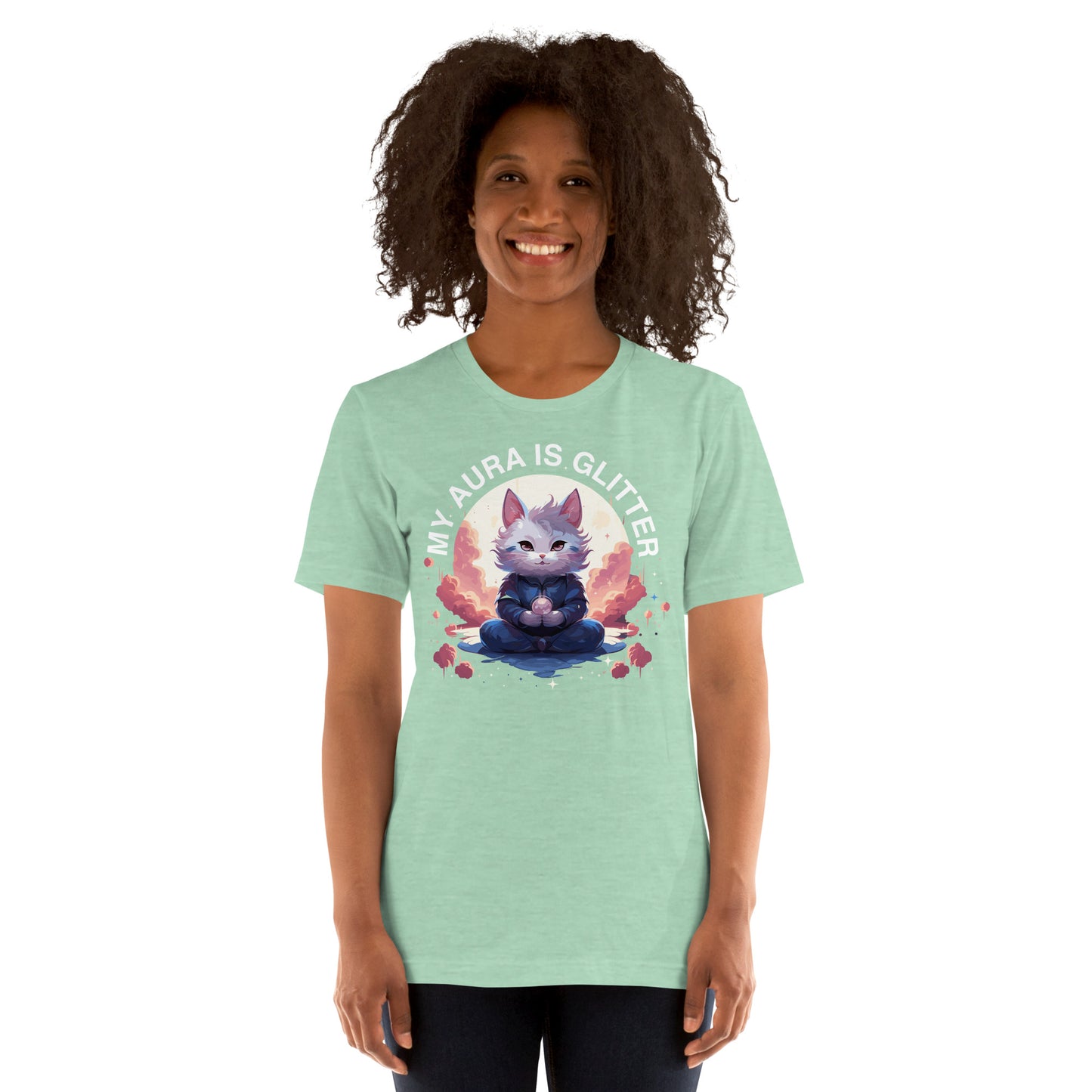 Aura is Glitter Unisex t-shirt