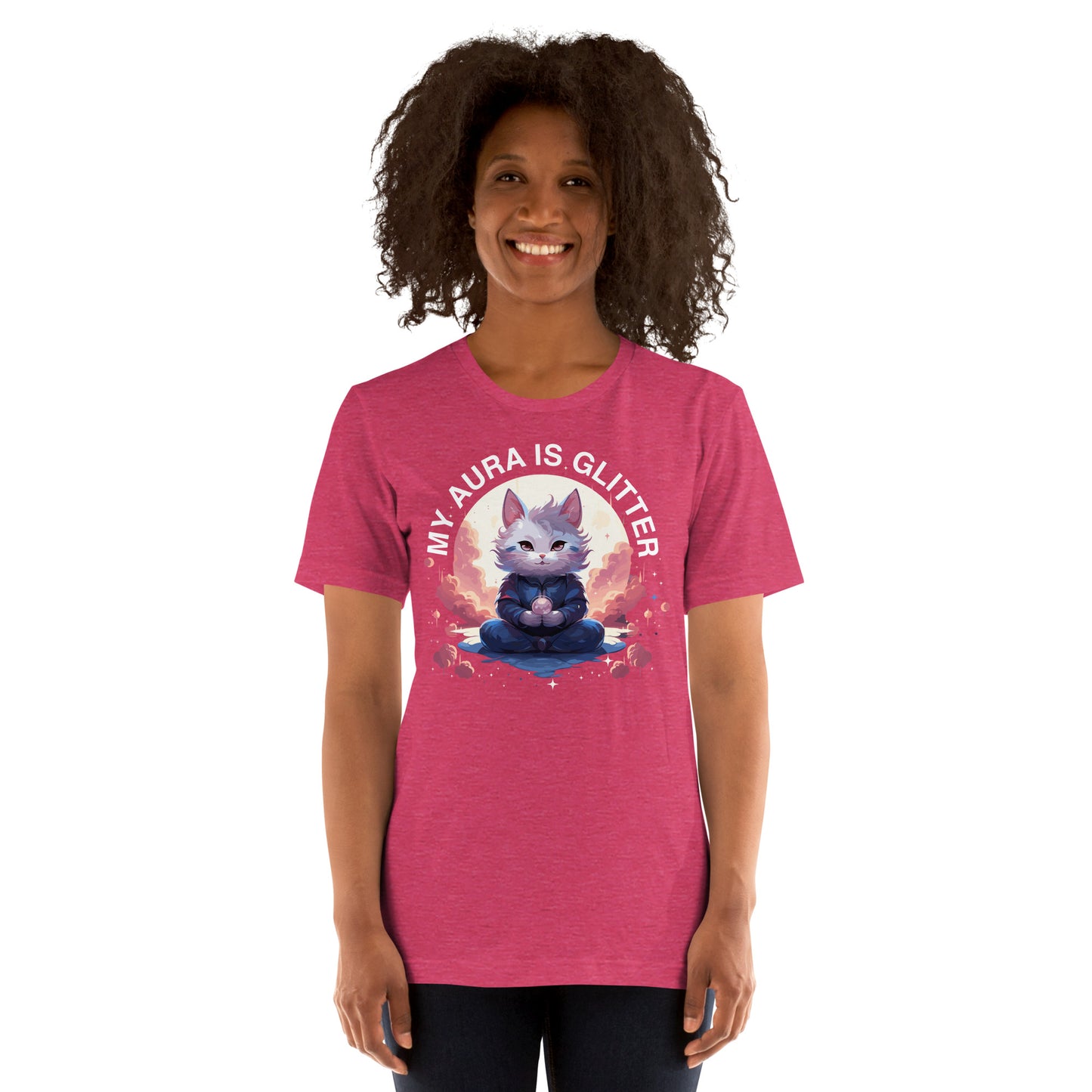 Aura is Glitter Unisex t-shirt