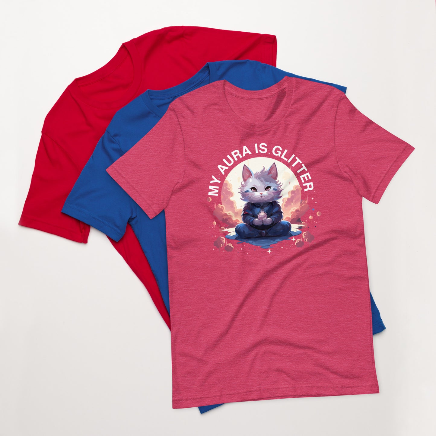 Aura is Glitter Unisex t-shirt