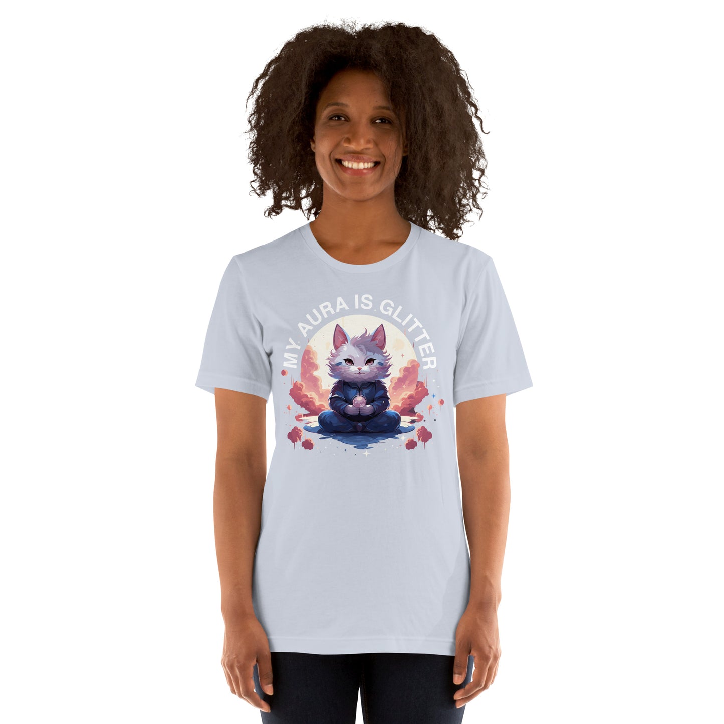 Aura is Glitter Unisex t-shirt