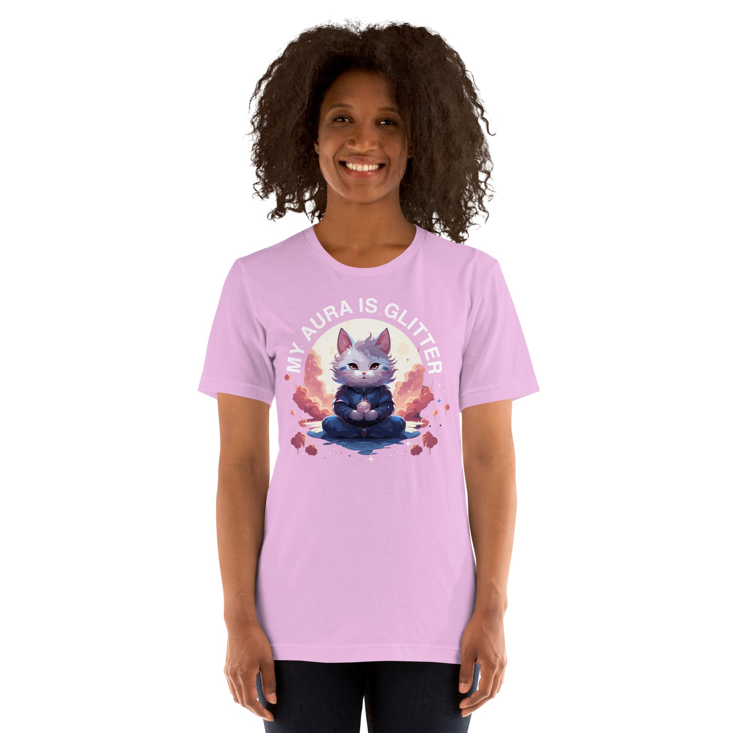Aura is Glitter Unisex t-shirt