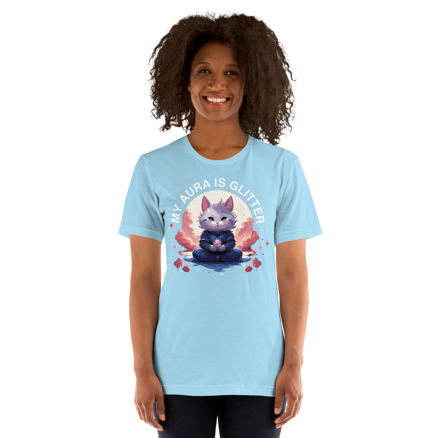 Aura is Glitter Unisex t-shirt