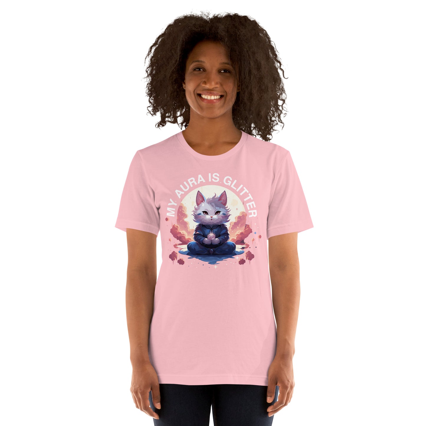 Aura is Glitter Unisex t-shirt